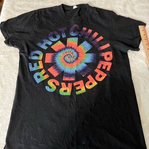 Red Hot Chilli Peppers Mens Graphic Tee Black Medium Pacific